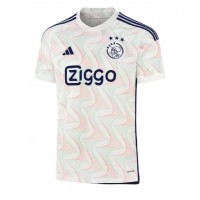 Pánský Fotbalový dres Ajax Steven Bergwijn #7 2023-24 Venkovní Krátký Rukáv